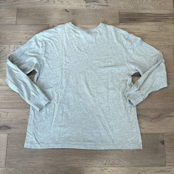 EUC Polo Ralph Lauren Mens Heathered Classic Fit T-Shirt Gray Large - Picture 8 of 9